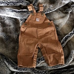 Infant Carhartt overalls EUC 0-3M